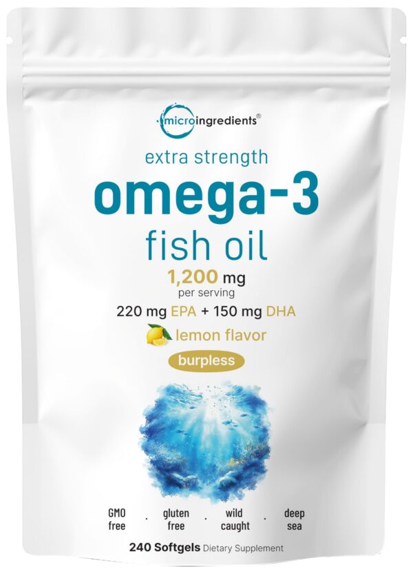 Omega-3 Micro Ingredients frasco