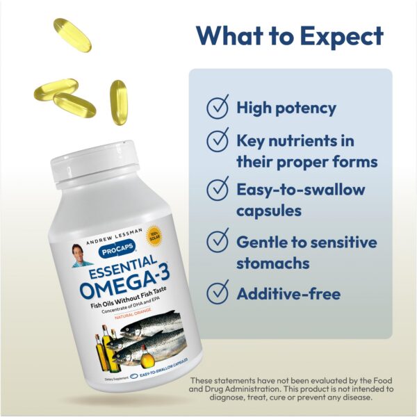 Frasco de Omega-3 180 cápsulas