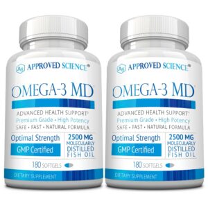 Omega-3MD botella frontal