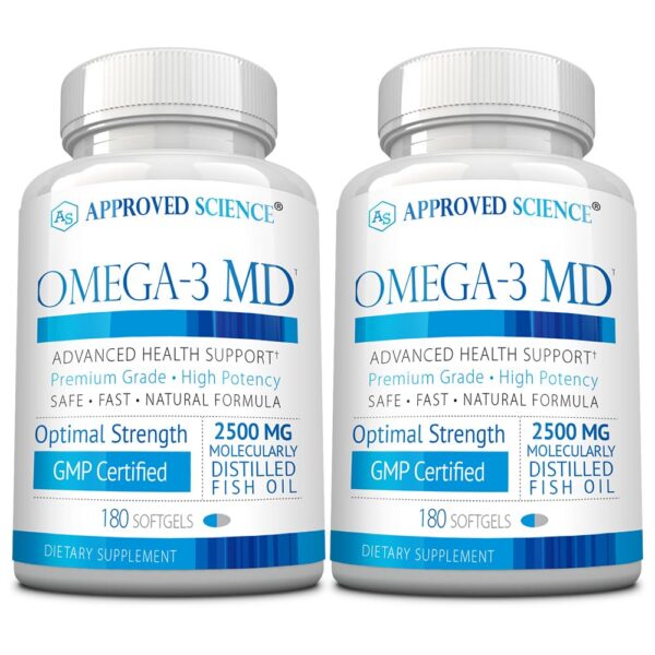 Omega-3MD botella frontal