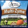 Cápsulas vegetales Omega Alpha Multi-Zyme