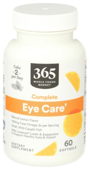 Caja de Omega Eye Care 365 by Whole Foods Market