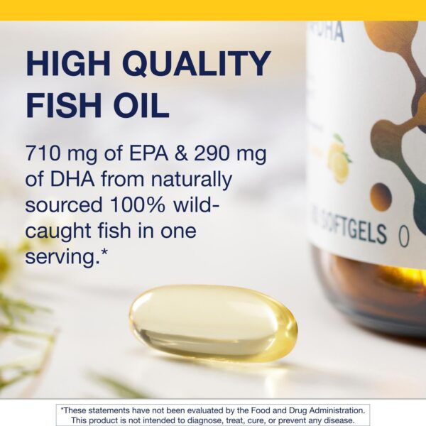 Frasco de softgels omega-3 Metagenics