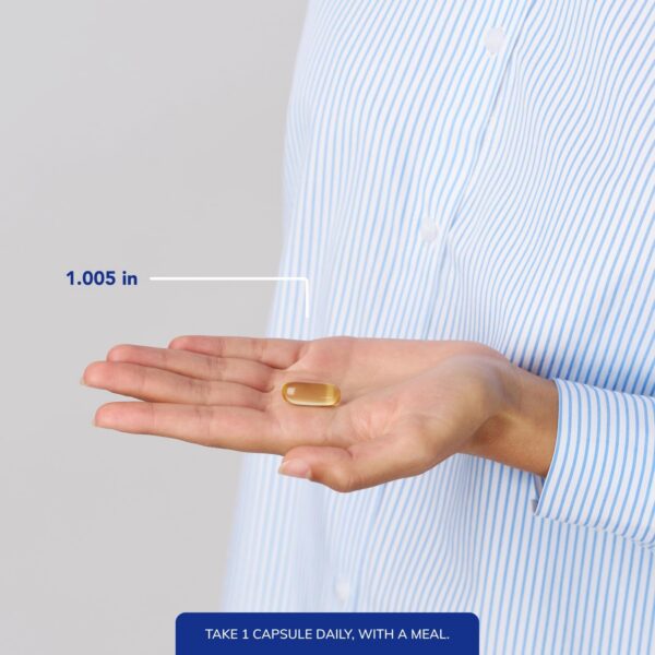 Frasco de Omega ONE con etiqueta