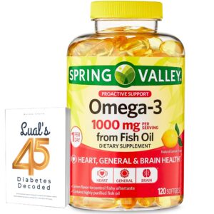 Frente de envase Omega-3 de pescado