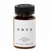 Omega-3 vegano ANYA frasco con 30 cápsulas