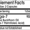 Etiqueta de Omega-7 PureControl Supplements
