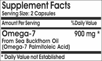 Etiqueta de Omega-7 PureControl Supplements