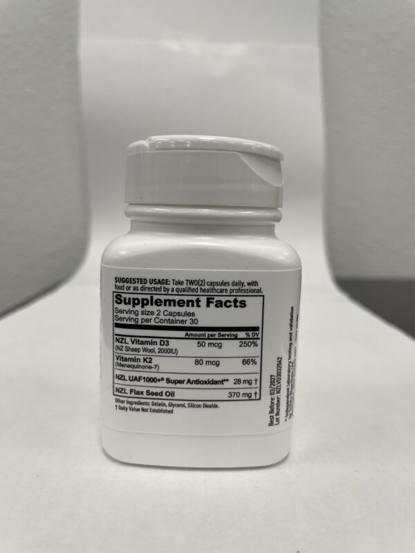 OMEGANZL NZL suplemento para salud ósea y cardiovascular