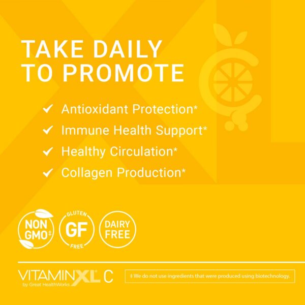 Etiqueta de OmegaXL VitaminXLVitamina C 500 mg