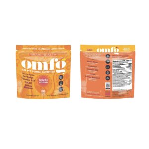 OMFG Gominolas de suplemento de hongo para salud cerebral