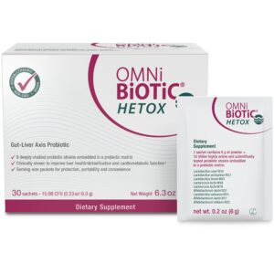 OMNi BiOTiC HETOX suplemento probiótico para hígado