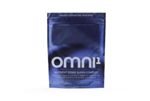 Botella OMNI1 Super Complex multivitamínico con órganos de res y adaptógenos