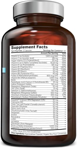 Envase OmniBiotics con etiqueta de ingredientes