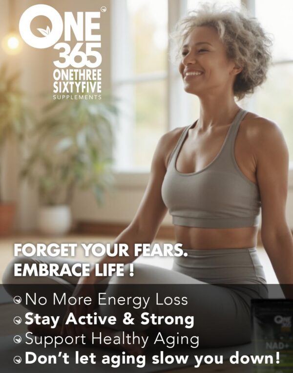 Etiqueta detallada de ingredientes NAD Gomitas