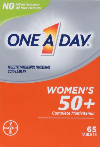 One A Day 50+ multivitamins packaging front
