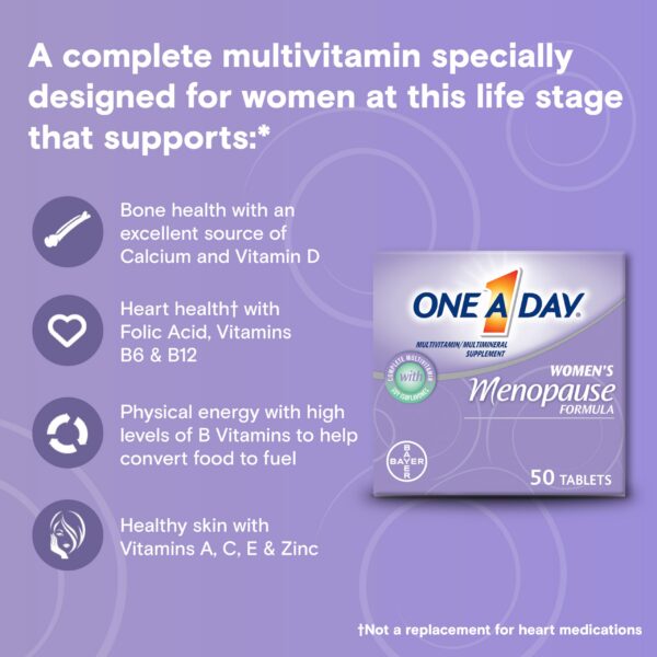 Version 1.0.0 One A Day menopausia vitaminas minerales