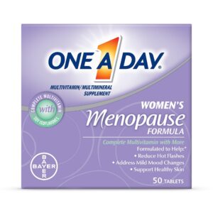 One A Day multivitaminas para menopausia frasco de 50
