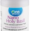 One Planet Nano Holy Basil frasco de 120 cápsulas veganas