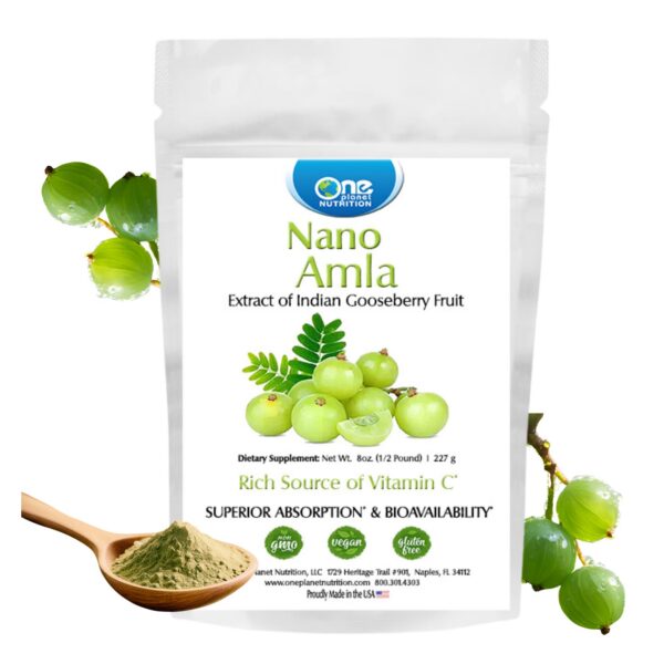 One Planet Nutrition Nano Amla Powder frasco