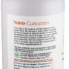 Frasco Nano Curcumina 500mg con etiqueta de calidad