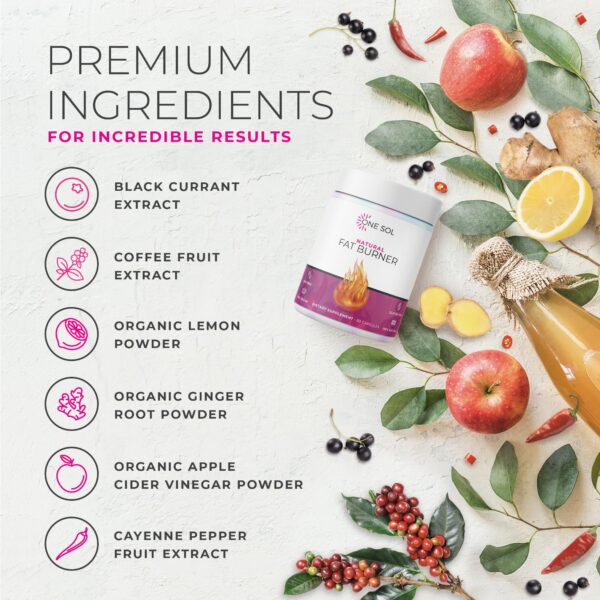 Empaque y frasco One Sol Fat Burner