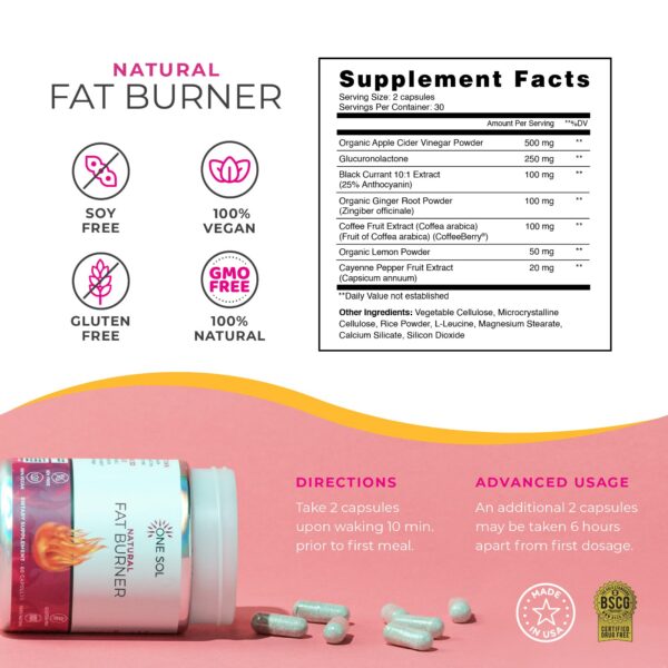 Etiqueta One Sol Fat Burner