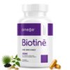 Frente del envase ONE8E Biotinē 10000 mcg