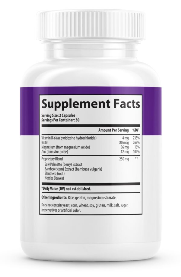 Etiqueta lateral de ONE8E Biotinē