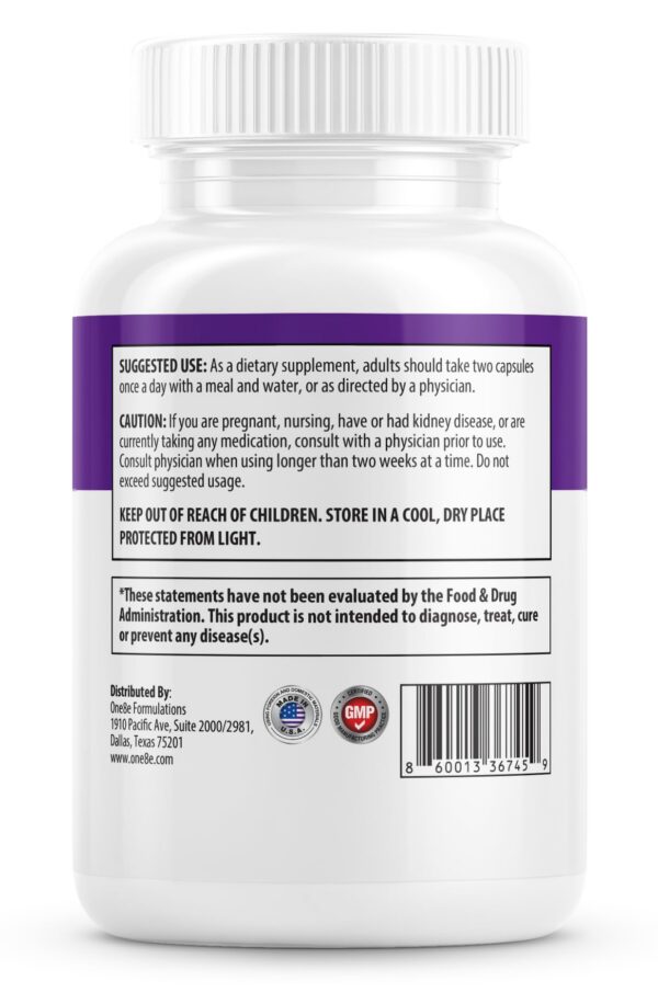 Cápsulas blancas de ONE8E Biotinē