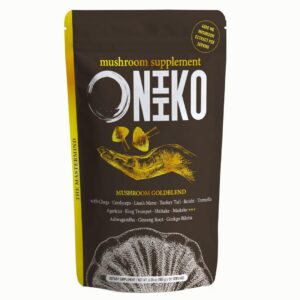 Frasco ONIIKO Mushroom Goldblend 10 hongos 4800mg