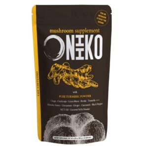 ONIIKO Suplemento de Hongos con Cúrcuma