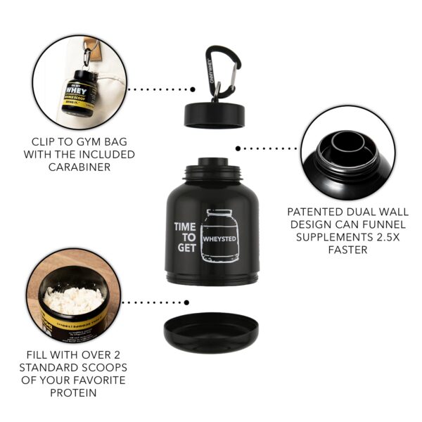 Detalle del tornillo doble del embudo