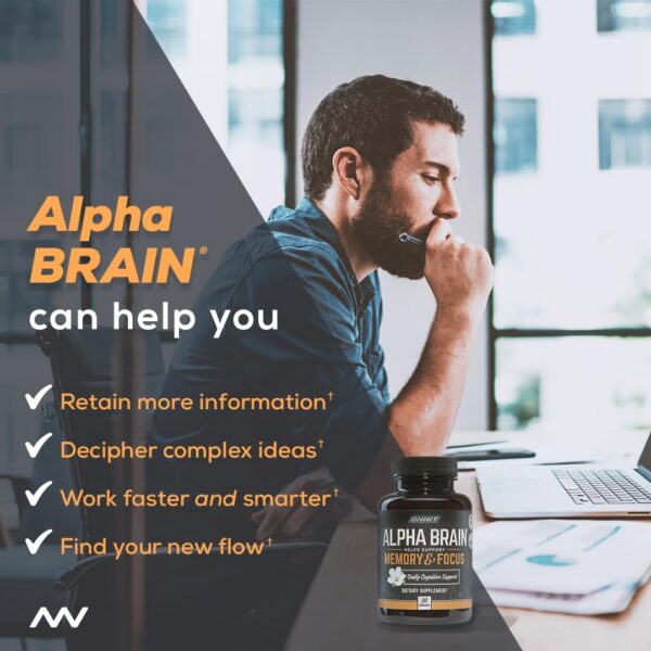 ONNIT Alpha Brain etiqueta ingredientes