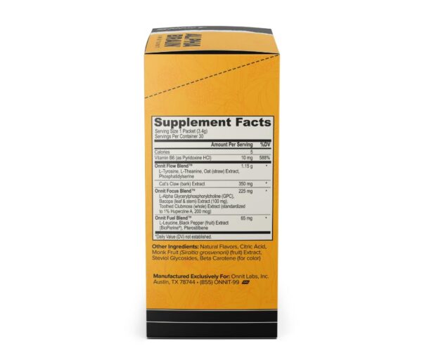 Version 1.0.0 Detalles de ingredientes L-Theanine y GPC