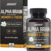 Caja ONNIT Alpha Brain suplemento nootrópico para memoria y foco