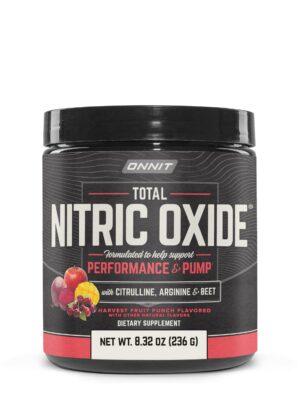 Frente del envase ONNIT Total Nitric Oxide