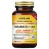oppuland vitamina d3 5000 iu k2 mk7 180 cápsulas blandas