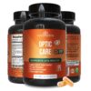Botella de Optic Care Eye Vitamins con etiqueta frontal