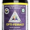 Version 1.0.0 Frasco de Opti-Female y cápsulas