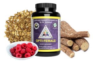 Version 1.0.0 Envase de Opti-Female con cápsulas