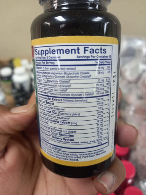 Frasco de Optimal Cort-Adrena Boost