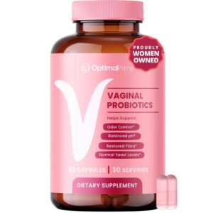 Optimal Prime probióticos vaginales con extracto de arándano 60 cápsulas
