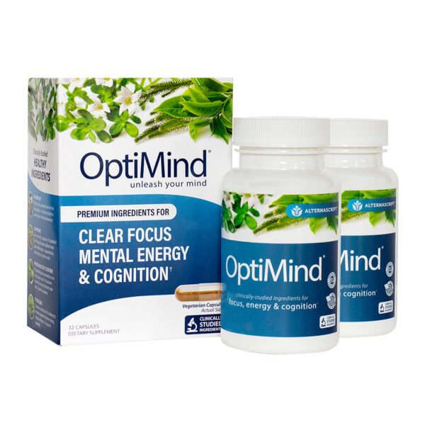Optimind suplemento cerebral potenciador enfoque y memoria