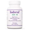 Paquete de Optimox Iodoral 50 mg para apoyo tiroideo