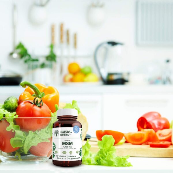 Etiqueta OptiMSM Natural Nutra