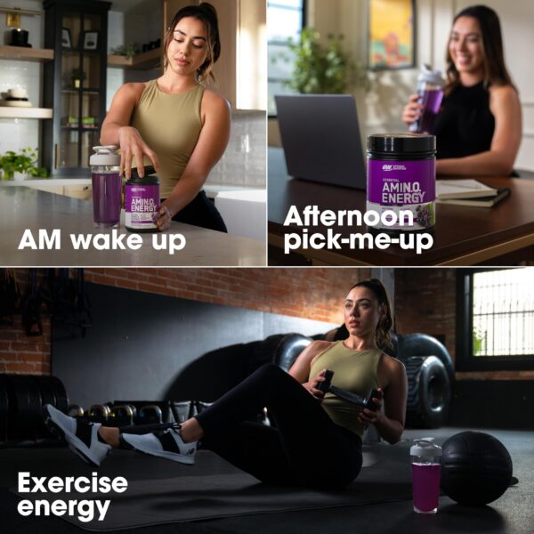 Version 1.0.0 Optimum Nutrition Amino Energy etiqueta