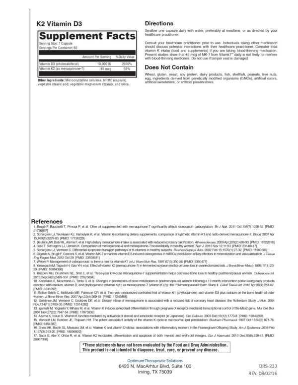 Presentación de 60 cápsulas