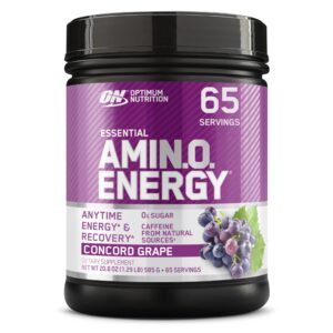 Frente de frasco Optimum Nutrition Amino Energy