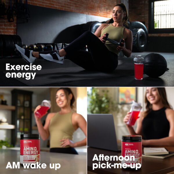 Detalle de empaque de Amino Energy Fruit Fusion